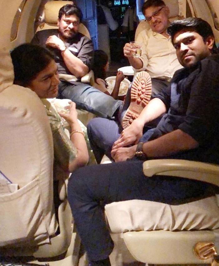 Mega Family Mega Moment in Flight
