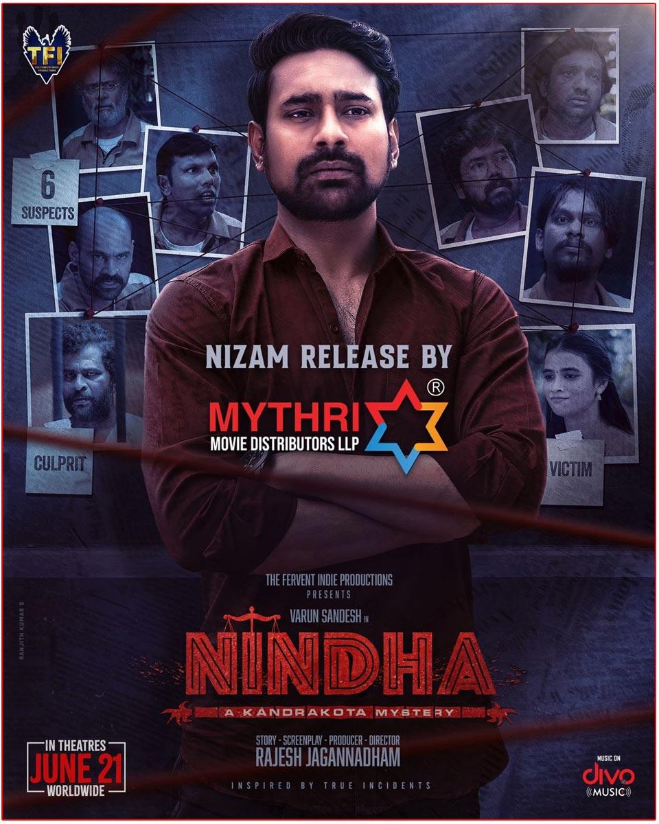 Mythri Movies To Distribute Varun Sandesh Nindha In Nizam