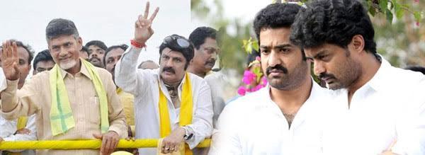 NTR & NKR Vs Balayya & Chandrababu!
