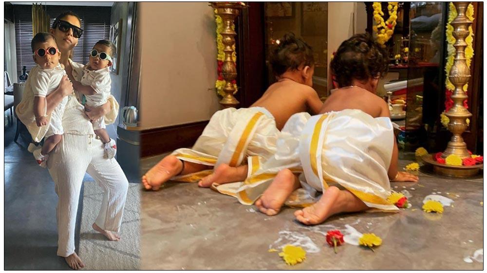 Nayan twins celebrate Krishnastami