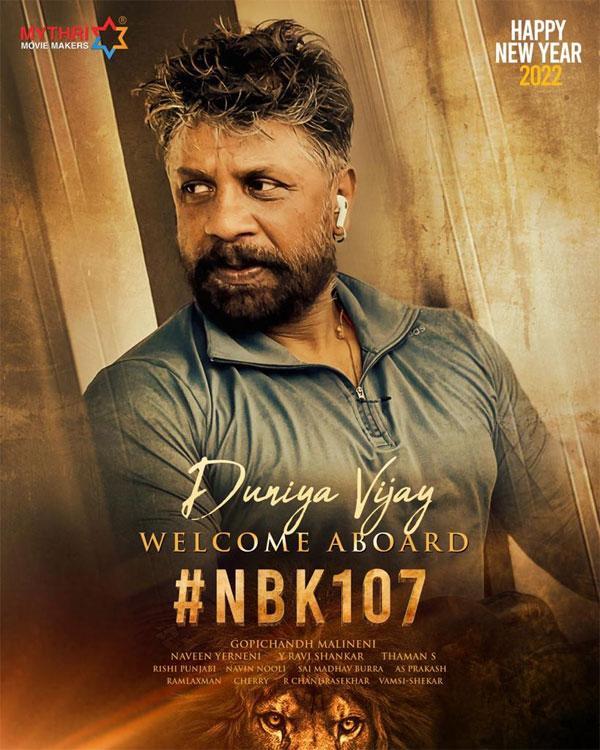 NBK107: Balakrishna to take on Sandalwood Star