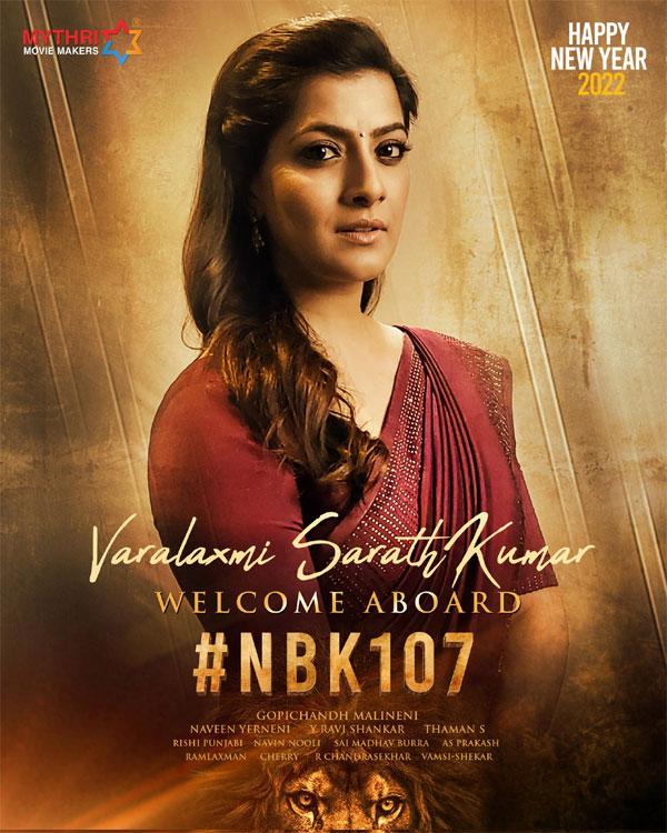 NBK107: Balakrishna to witness talented actress' power