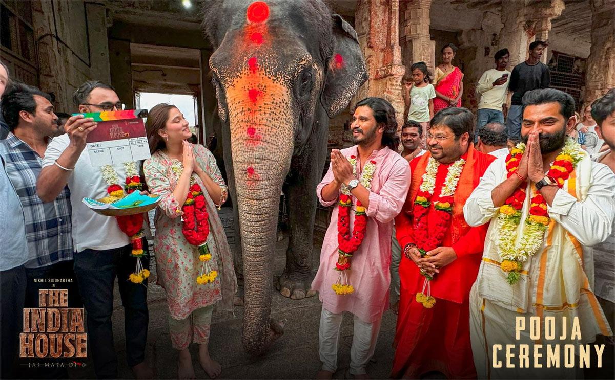 Nikhil Pan India Film The India House Kickstarted