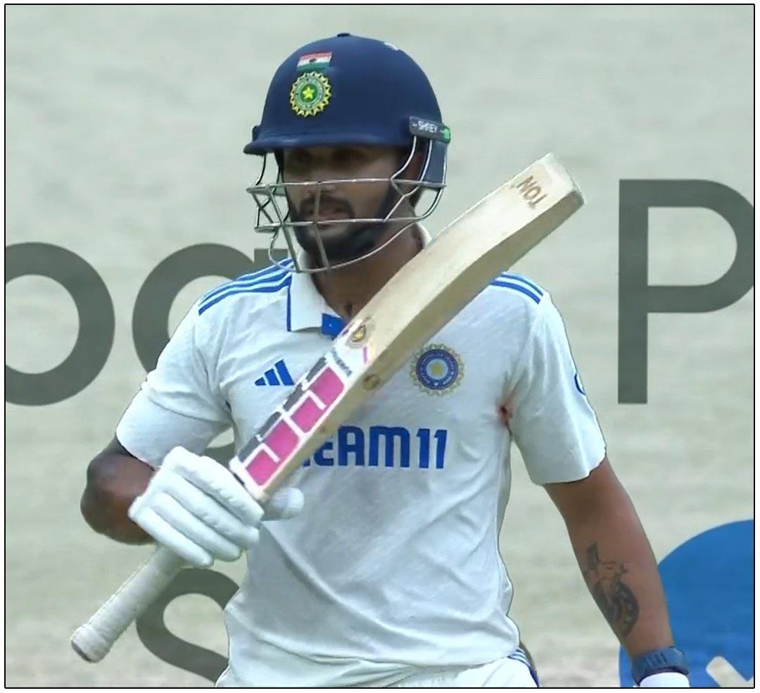 Nitish Kumar Reddy Enacts Pushpa Mannerism Against Australia