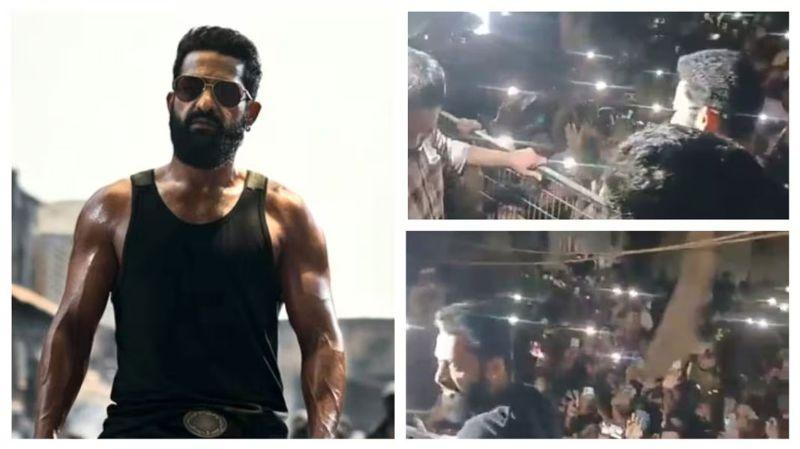 NTR Meets Huge Crowd As Dragon Teaser Drops On Birthday