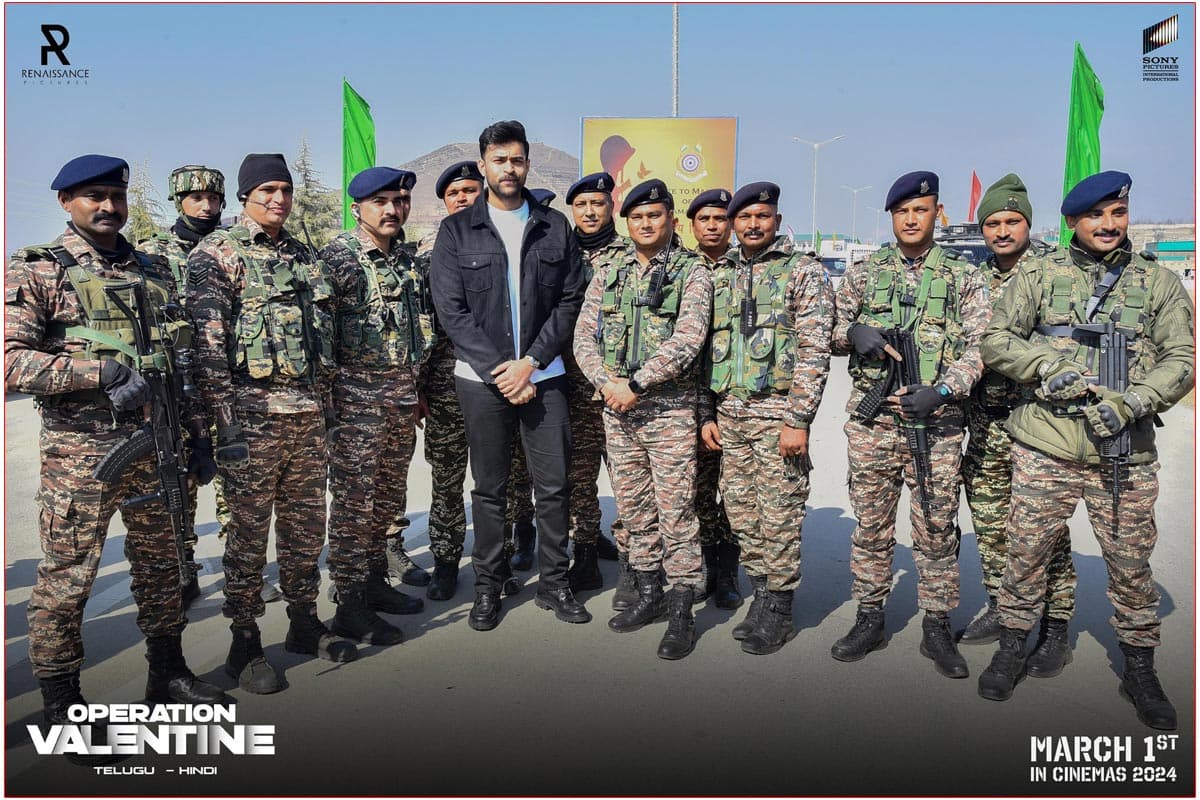 Varun Tej Pays Tributes To Pulwama Martyrs