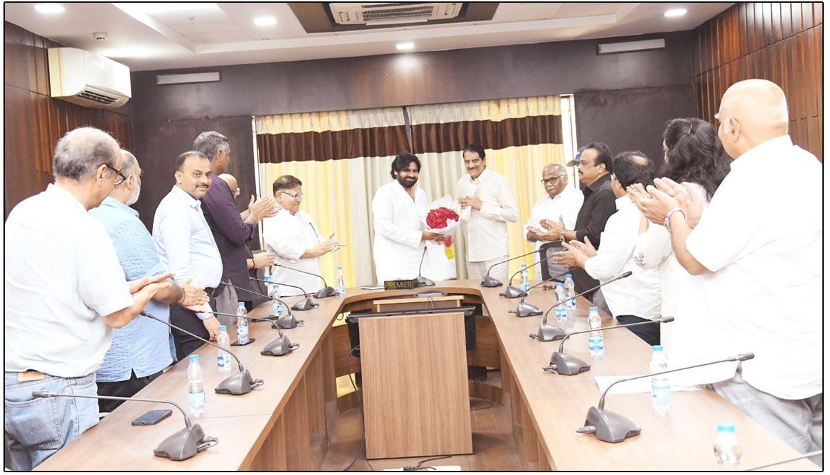 Crucial Meet Between AP Dy CM Pawan Kalyan And Star Producers Conclude