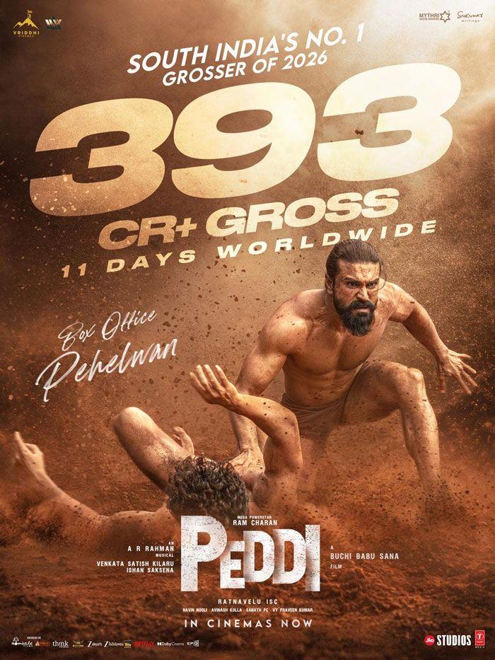 Peddi Box Office Rs 393 Cr In 11 Days Heading For 400 Cr