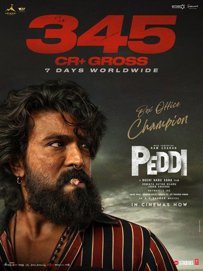 Peddi Heading Towards 350 Crores