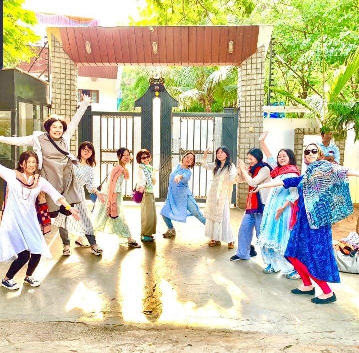 Prabhas Japanese Fans Hulchal at His Residence