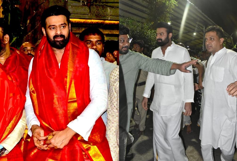 Prabhas Seek Blessings Of Lord Venkateswara Ahead
