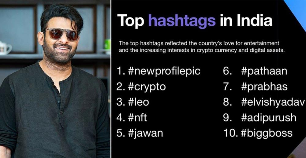 Prabhas Showing Power On Social Media