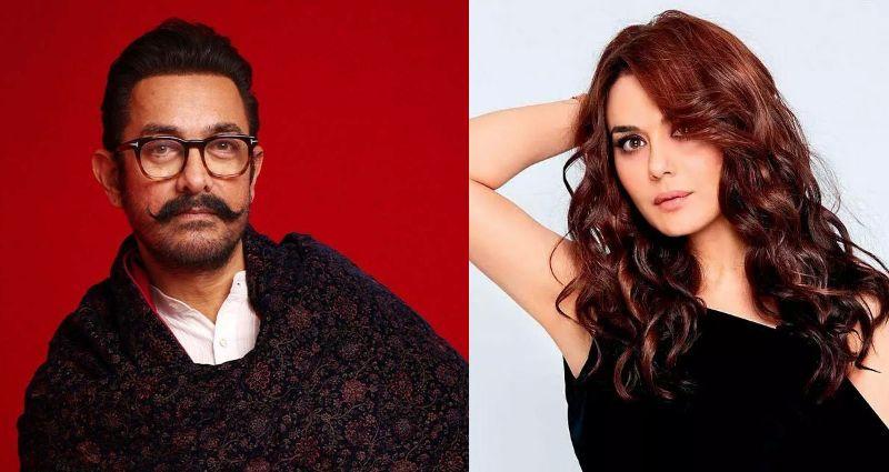 Preity Zinta on rumours about ignoring Aamir Khan
