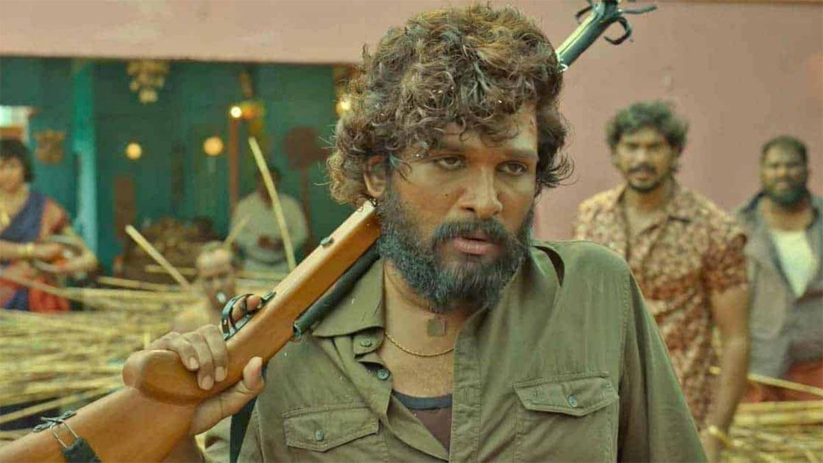 Allu Arjun leaked snap from Pushpa 2