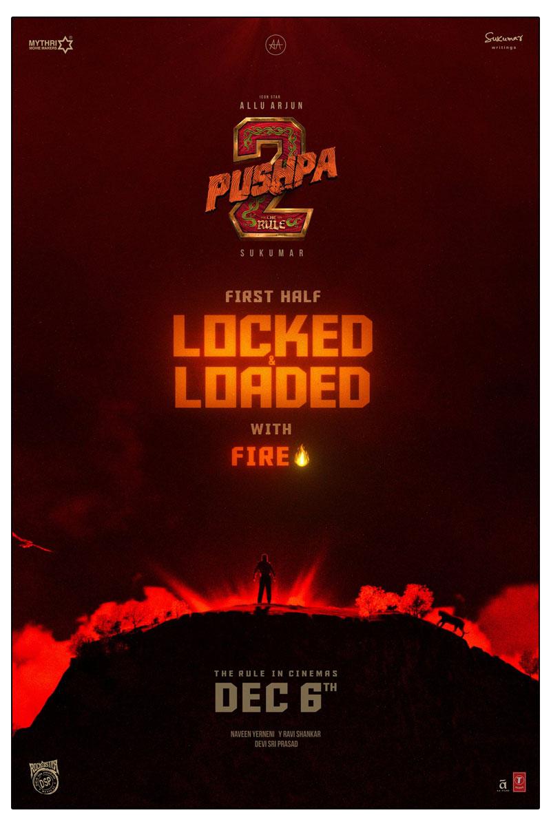Allu Arjun Pushpa 2: The Rule Locks First Half