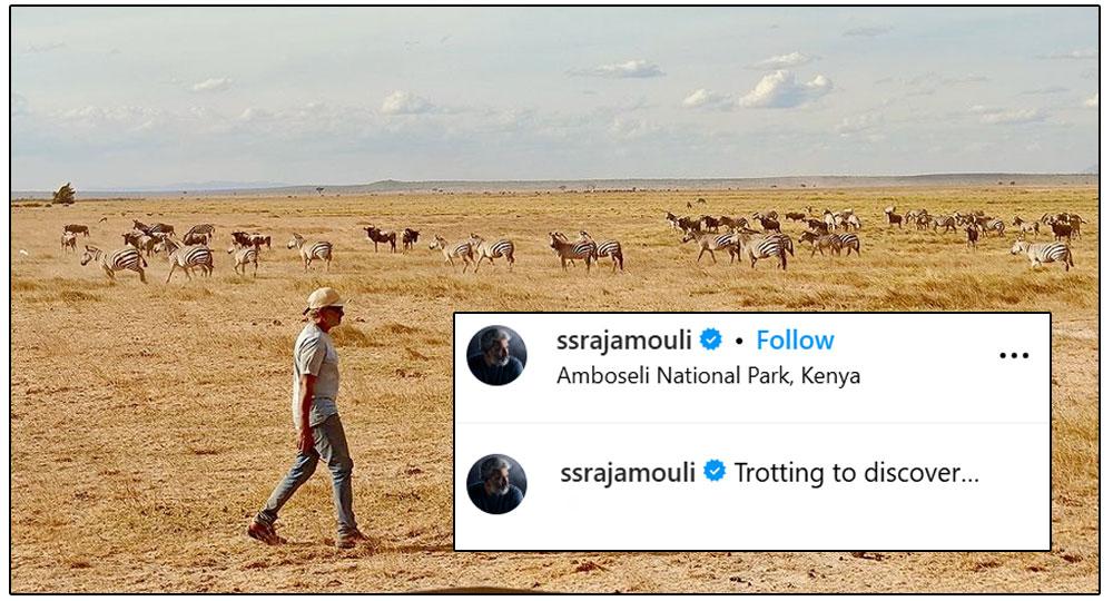 Rajamouli Generates Interest With Insta Post
