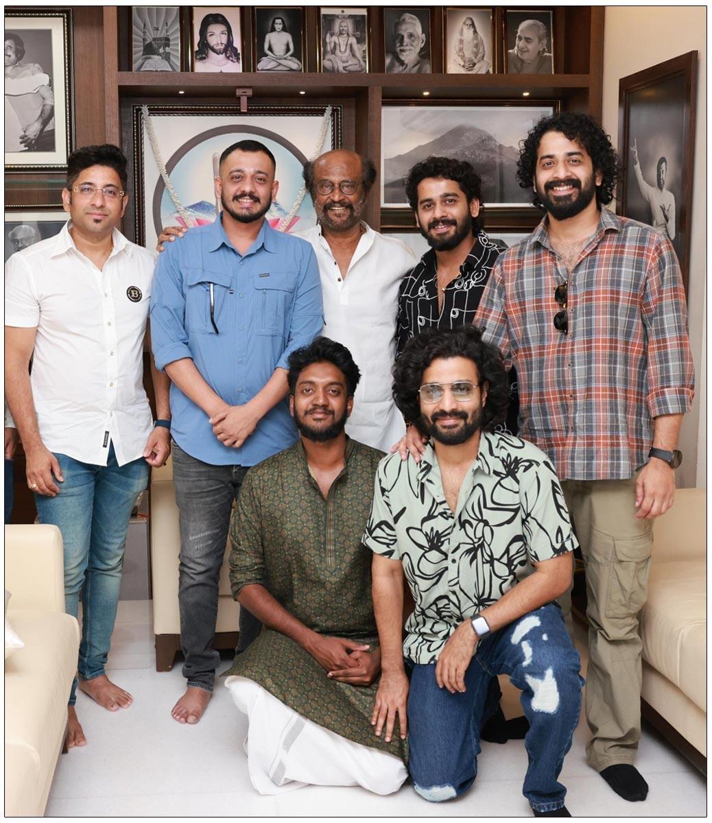 Rajinikanth Met Team Of Manjummel Boys
