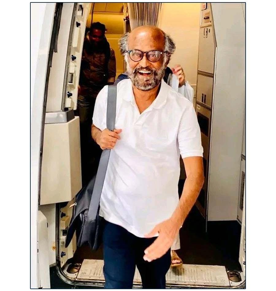 Rajinikanth On A Spiritual Journey To The Himalayas