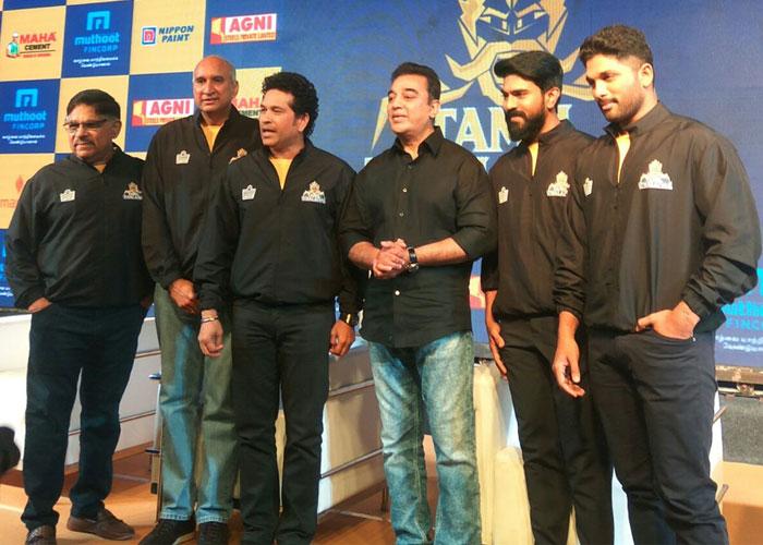 Charan & Bunny Join Sachin & Kamal