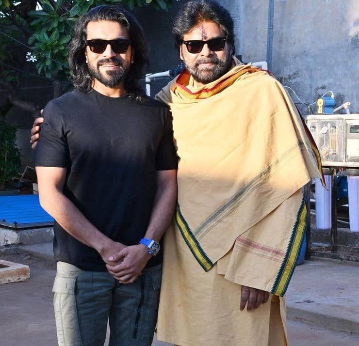 Ram Charan, Pawan Kalyan meet becomes talking point