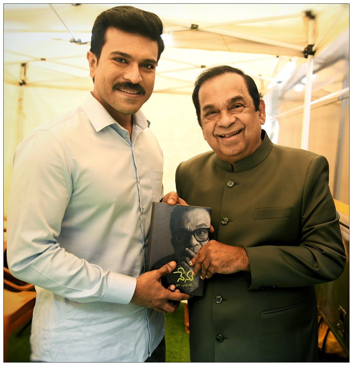 Ram Charan Reads Brahmanandam Autobiography Nenu