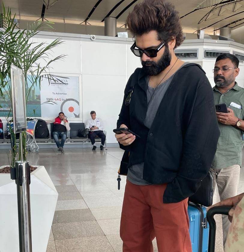 Ram makes a style statement at the Airport