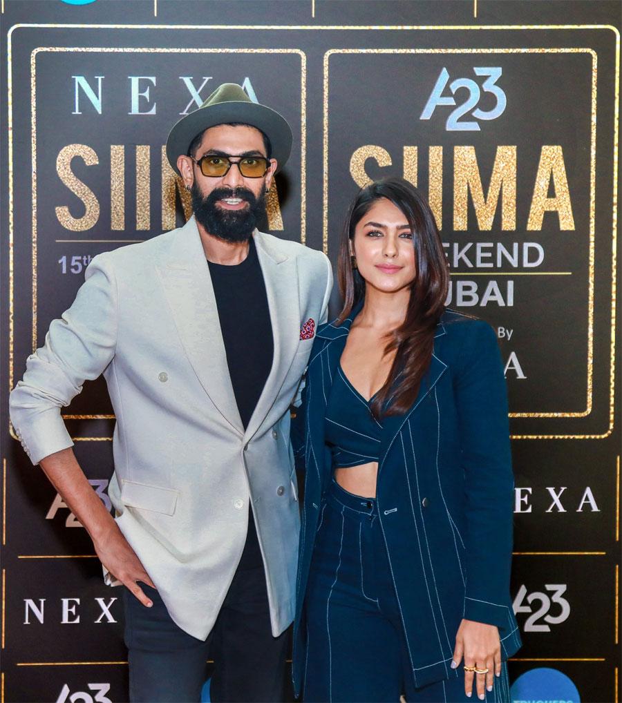Rana, Mrunal Thakur associated with SIIMA