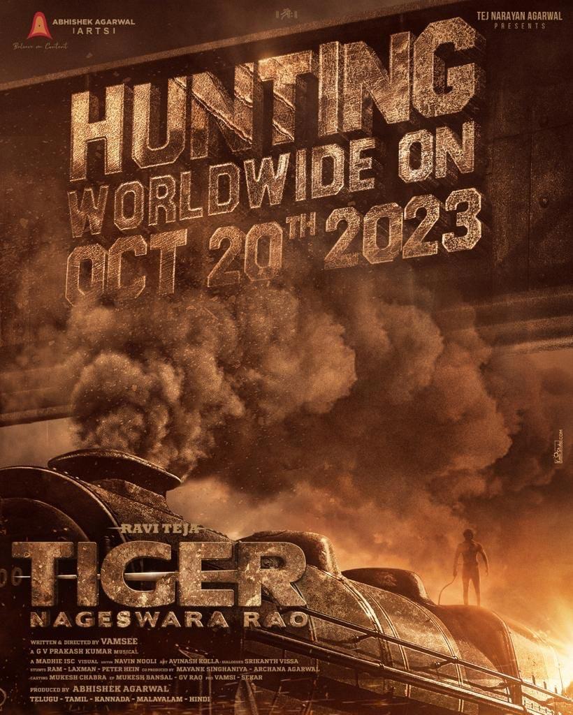 Tiger Nageswara Rao Releasing On October 20