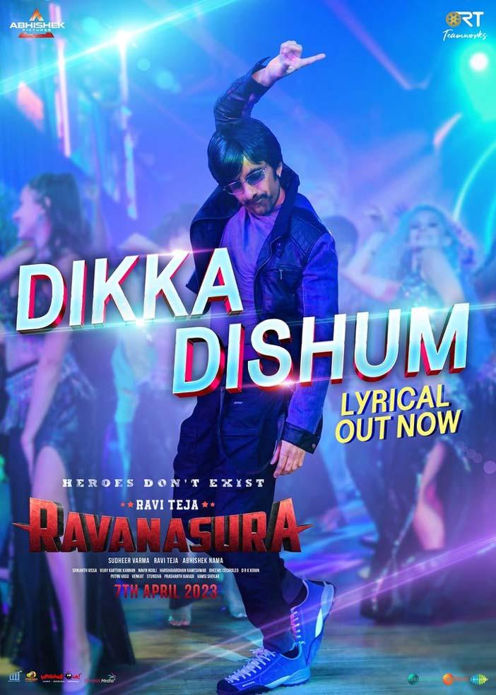 Dikka Dishum from Ravi Teja Ravanasura released