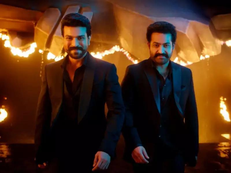 RRR: NTR, Ram Charan enjoys Dosti song