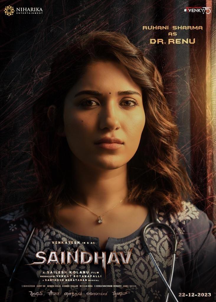 Ruhani Sharma As Dr Renu In Venkatesh Saindhav