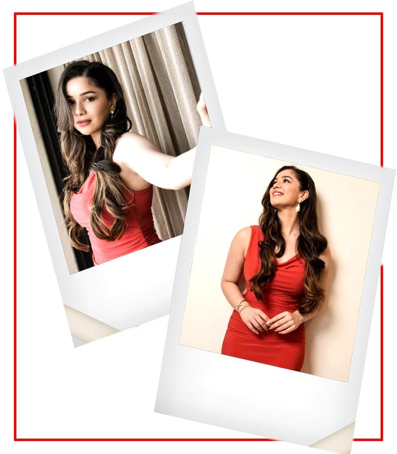 Sara Tendulkar is alluring in red