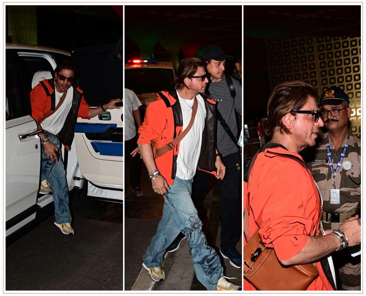 SRK flies to Switzerland to receive a prestigious award