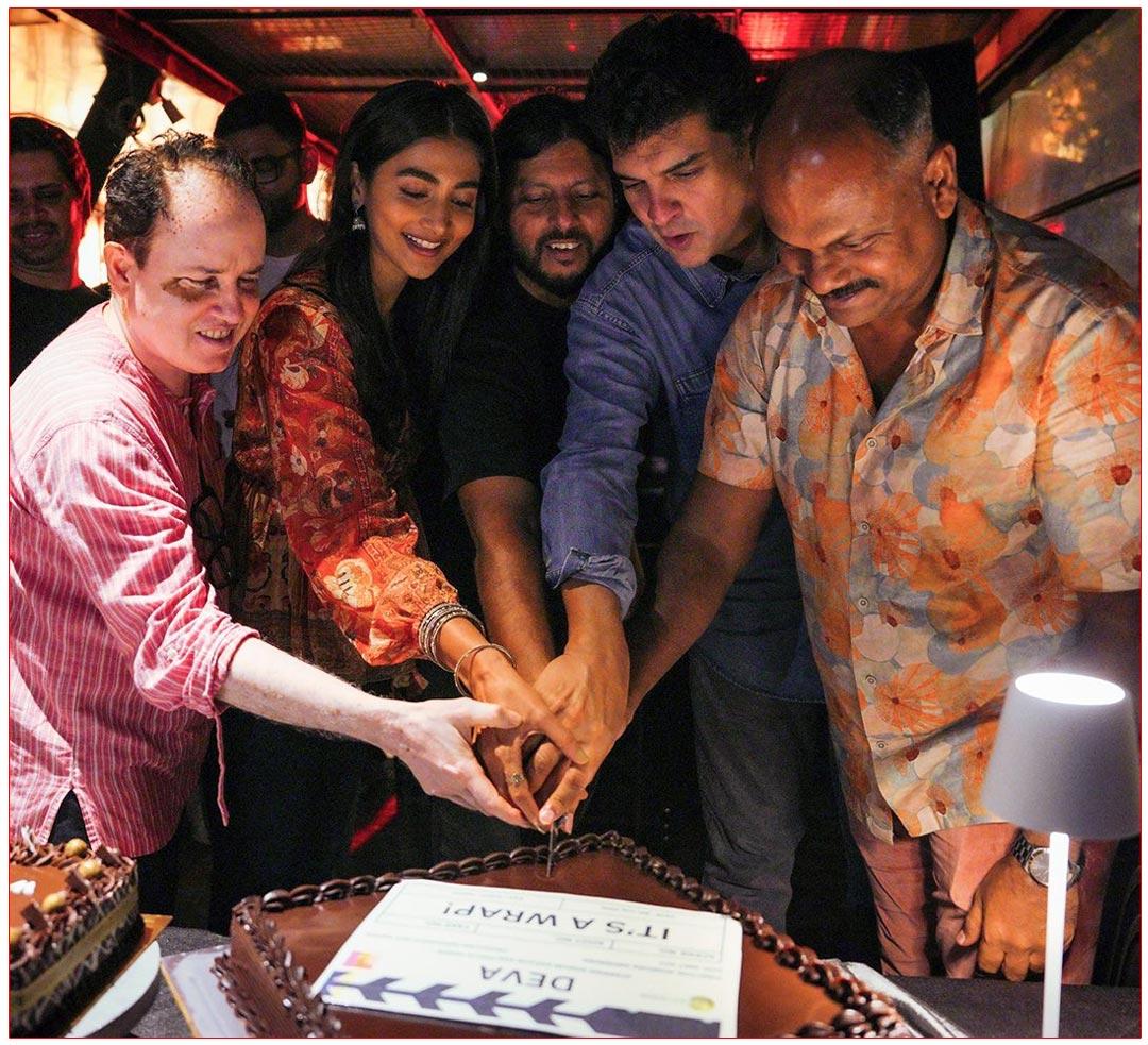 Shahid Kapoor - Pooja Hegde Deva Gets Wrapped