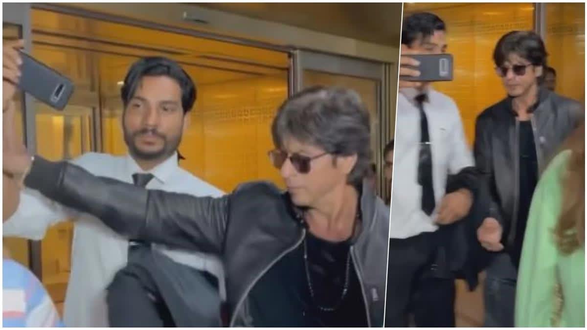 Shahrukh behavior invites fans fury