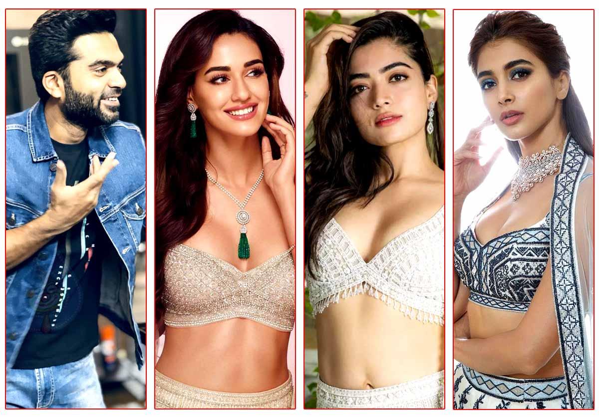 Disha Patani, Rashmika Mandanna and Pooja Hegde in STR48