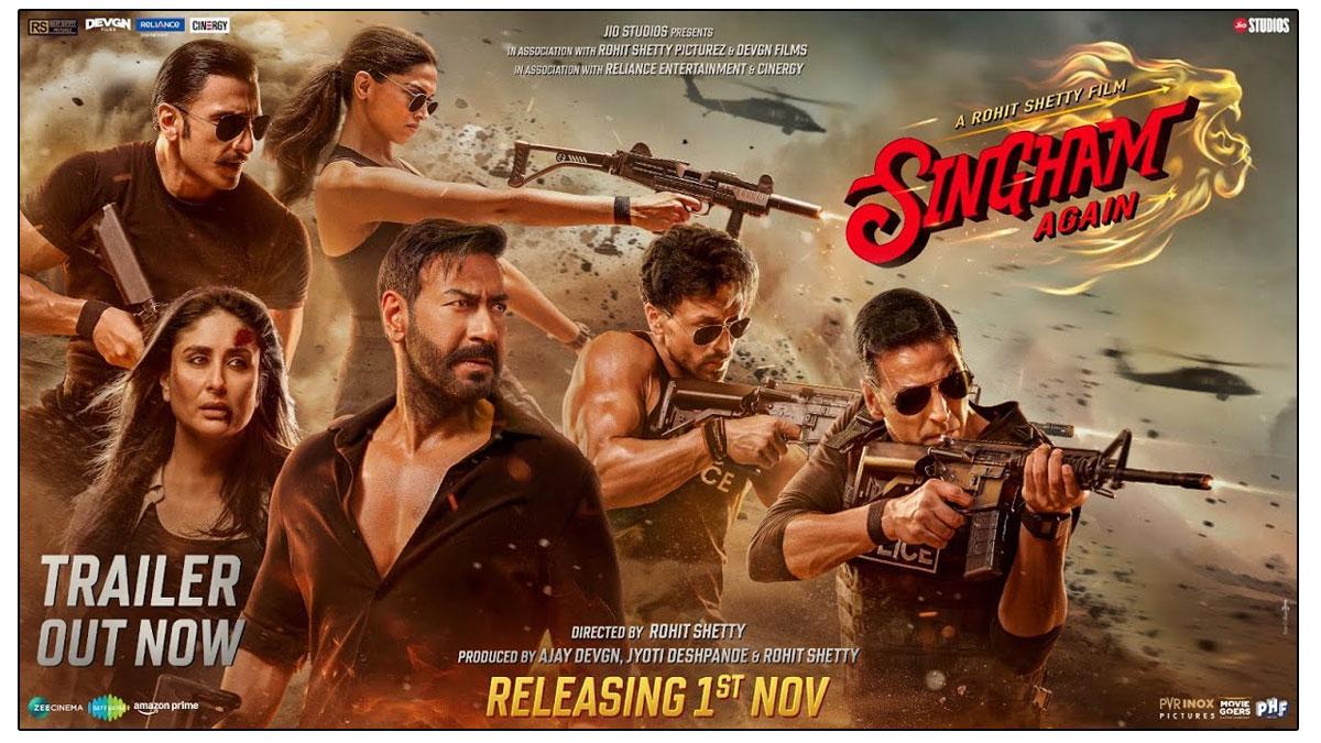 Fan Fixes Singham Again Trailer, Netizens Love It