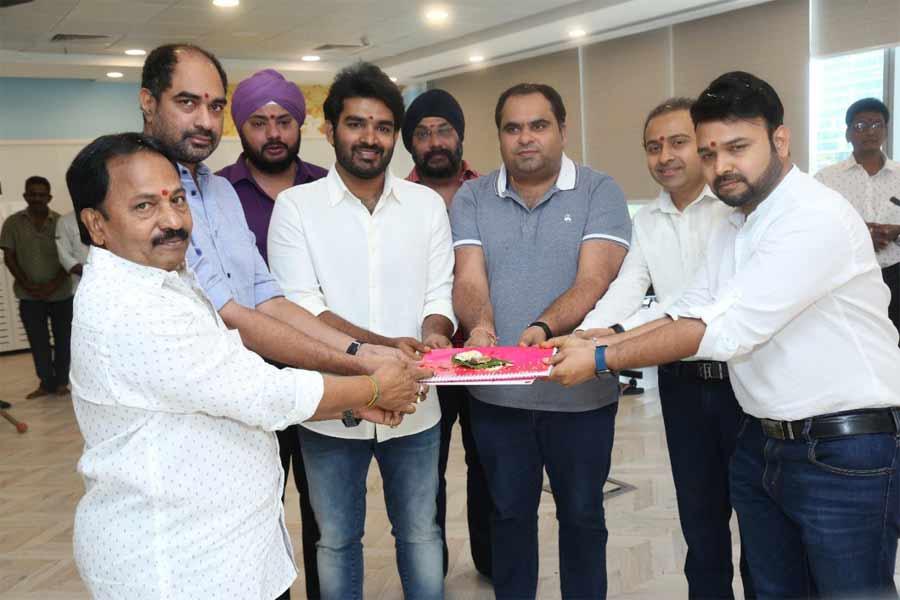Actor Kiran Abbavaram's next film goes on floors in Hyderabad Â