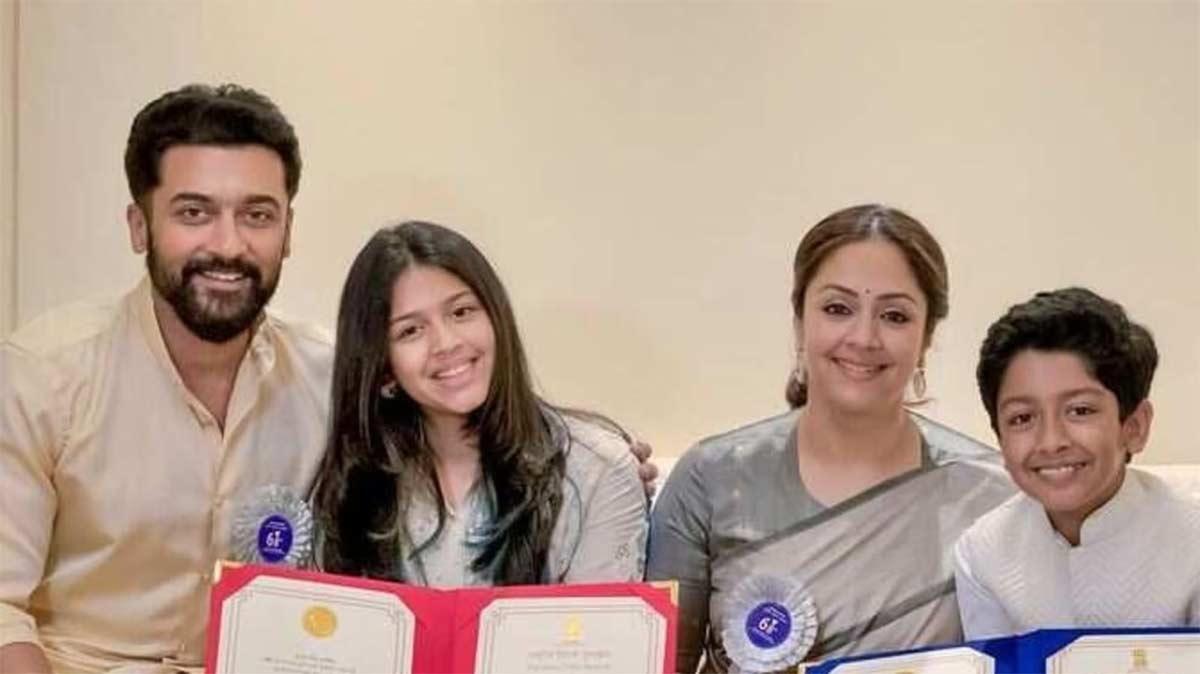 Suriya and Jyothika Are Proud Parents