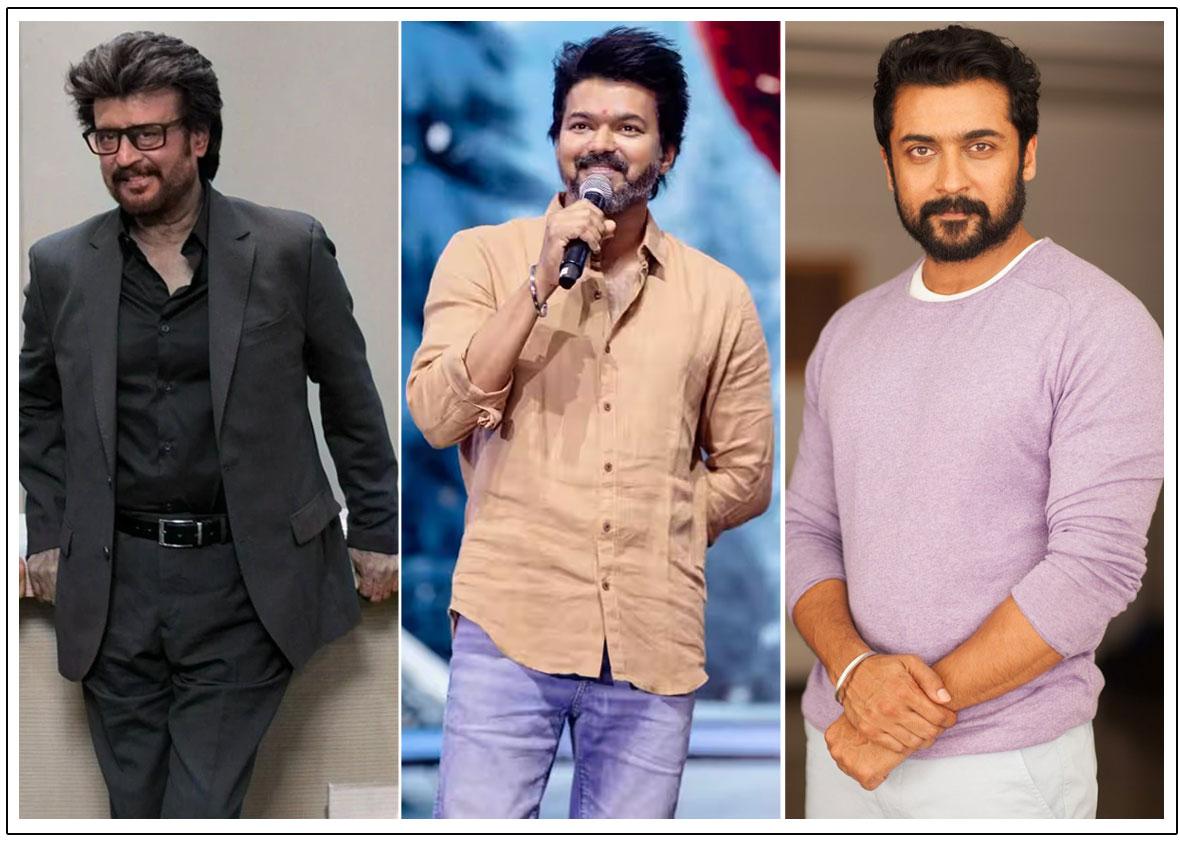 Suriya Way Ahead Of Rajinikanth And Vijay