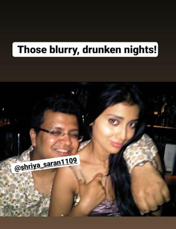 Shriya Drunken Nights With Producer!