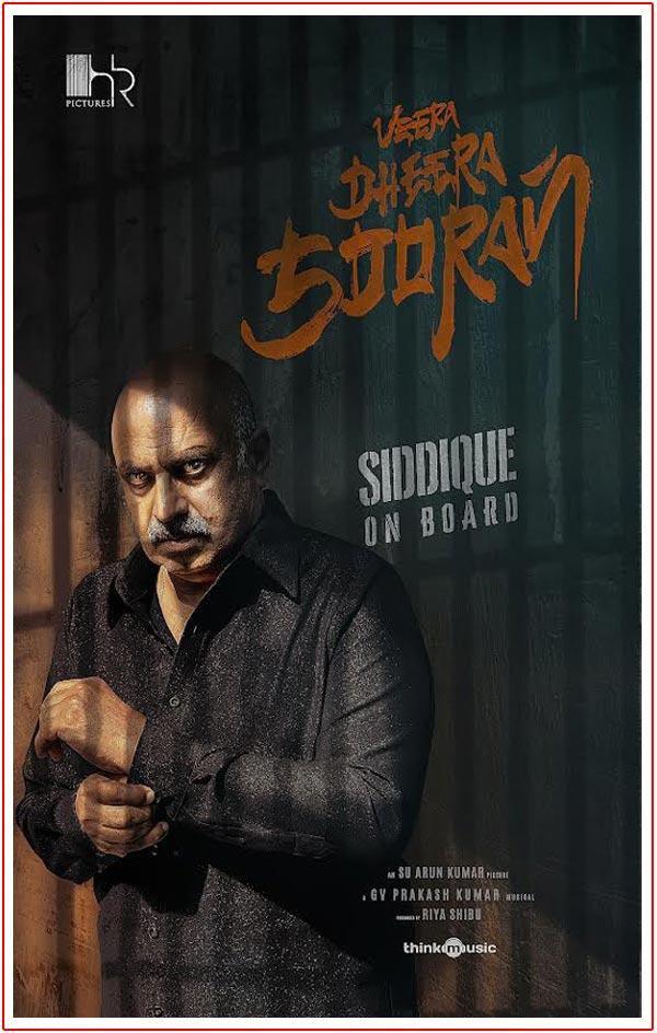 Siddique On Board For Veera Dheera Sooran