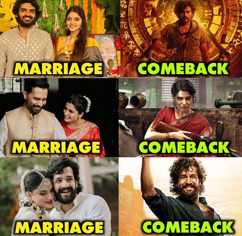 Tollywood Marriage Sentiment Stars Deliver Hits After Wedding
