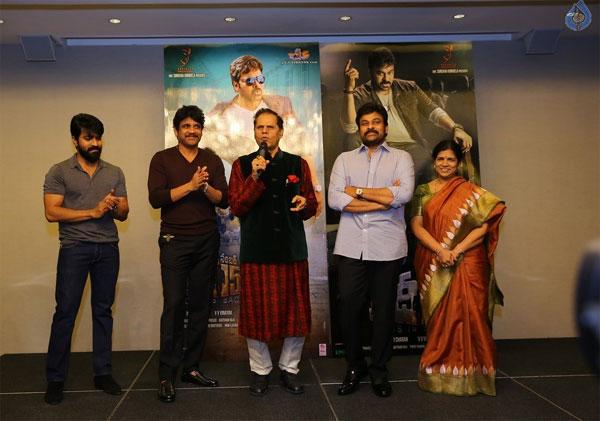 TSR Felicitates Chiru on his Successful Comeback!