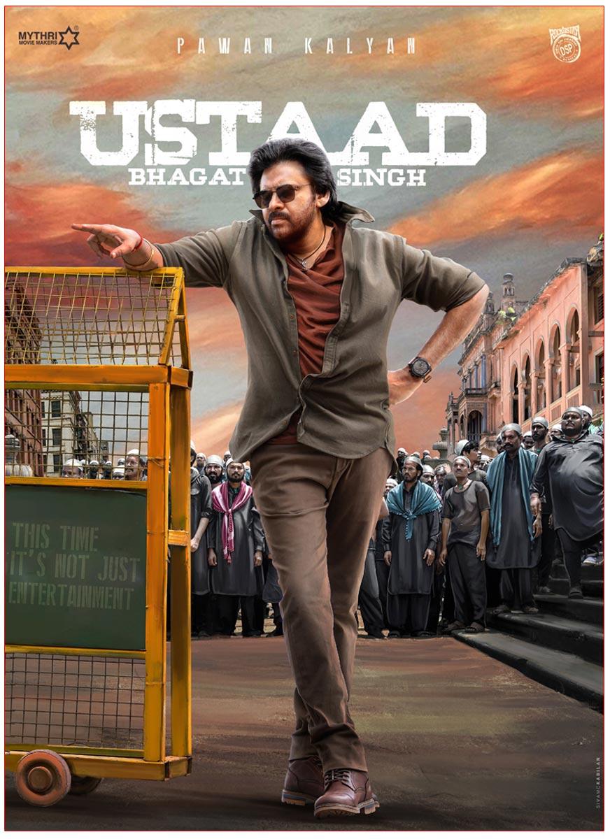 Pawan kalyan Joins Ustaad Bhagat Singh Action