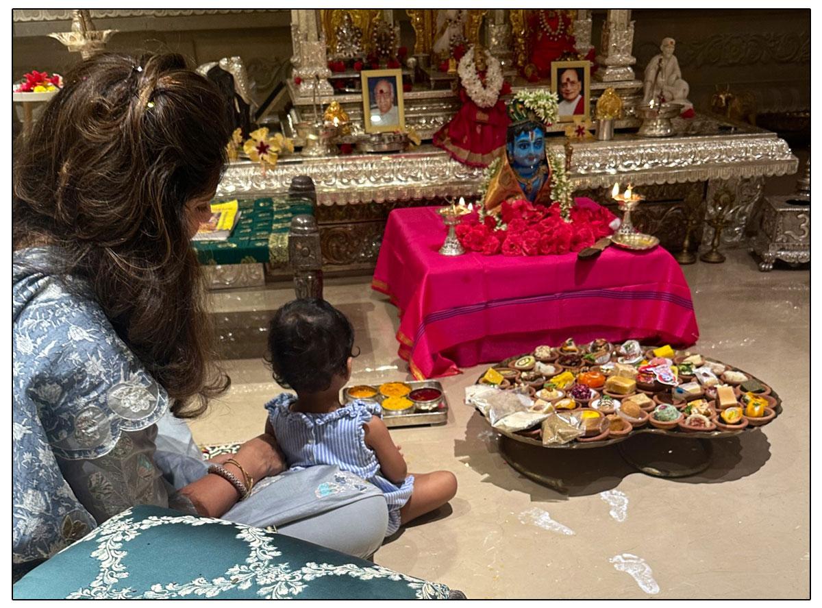 Upasana Shares Klin Kaara Krishnashtami Celebrations Pic