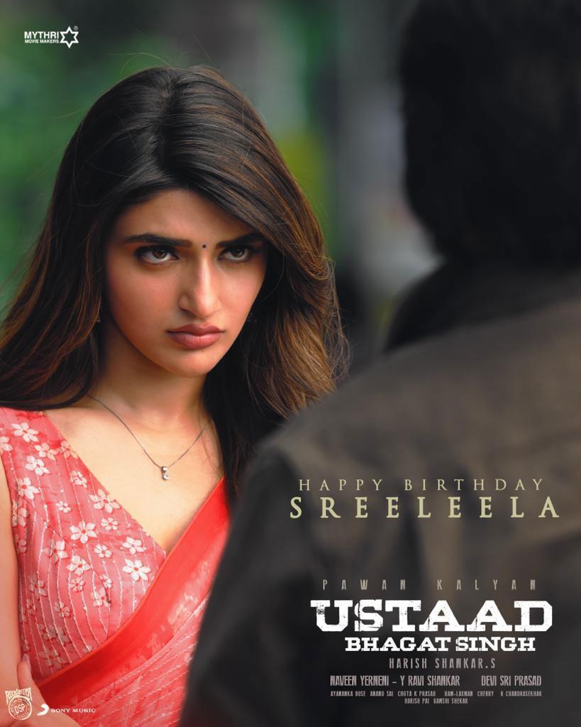 Ustaad Bhagat Singh greets Sree Leela