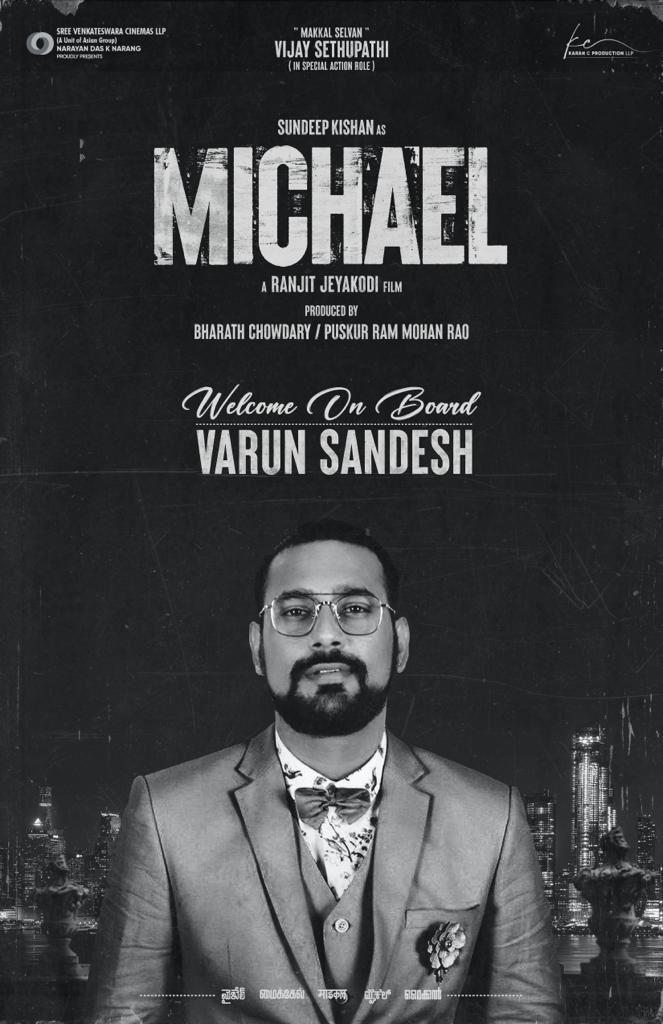 Varun Sandesh on board for Michael
