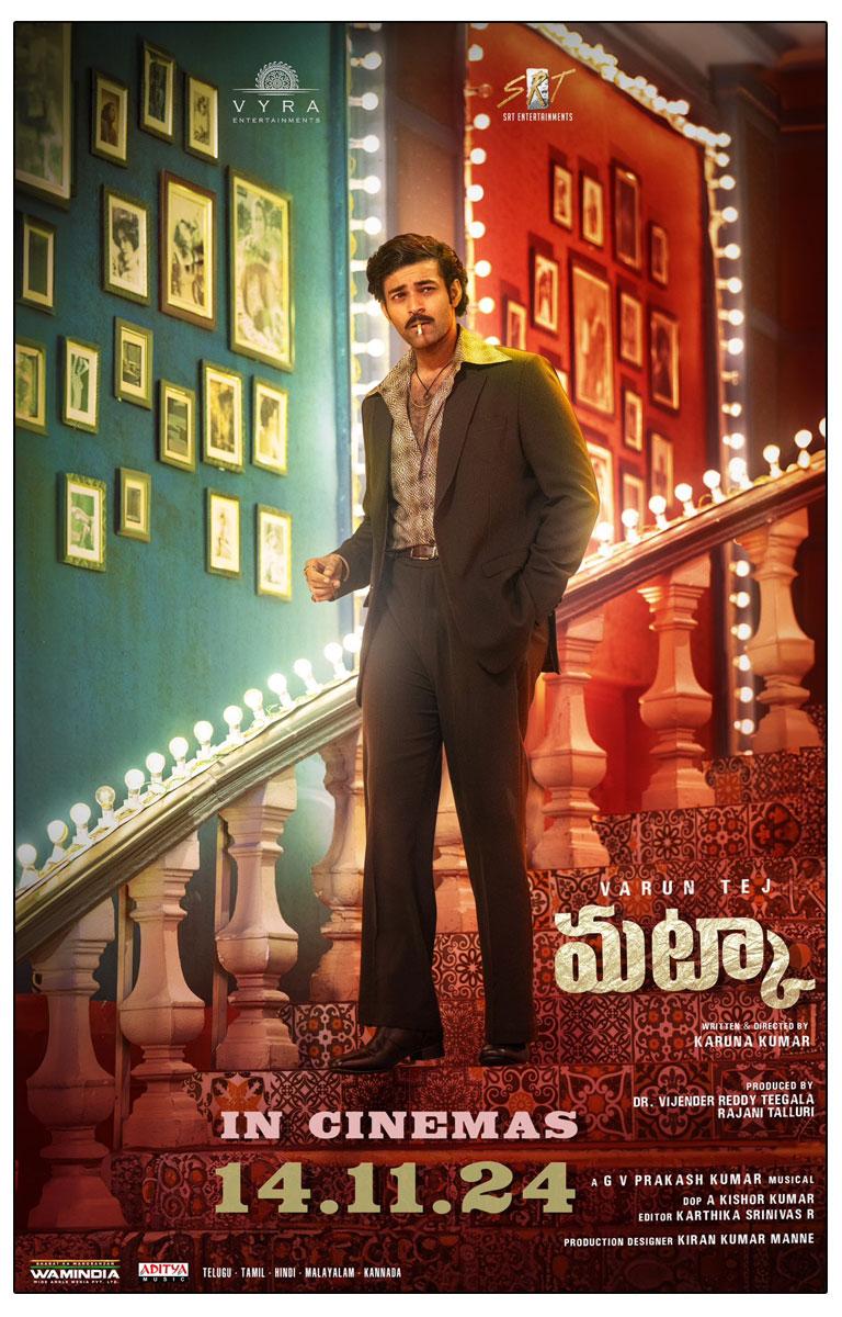 Varun Tej Matka Sets Release Date For November 14th