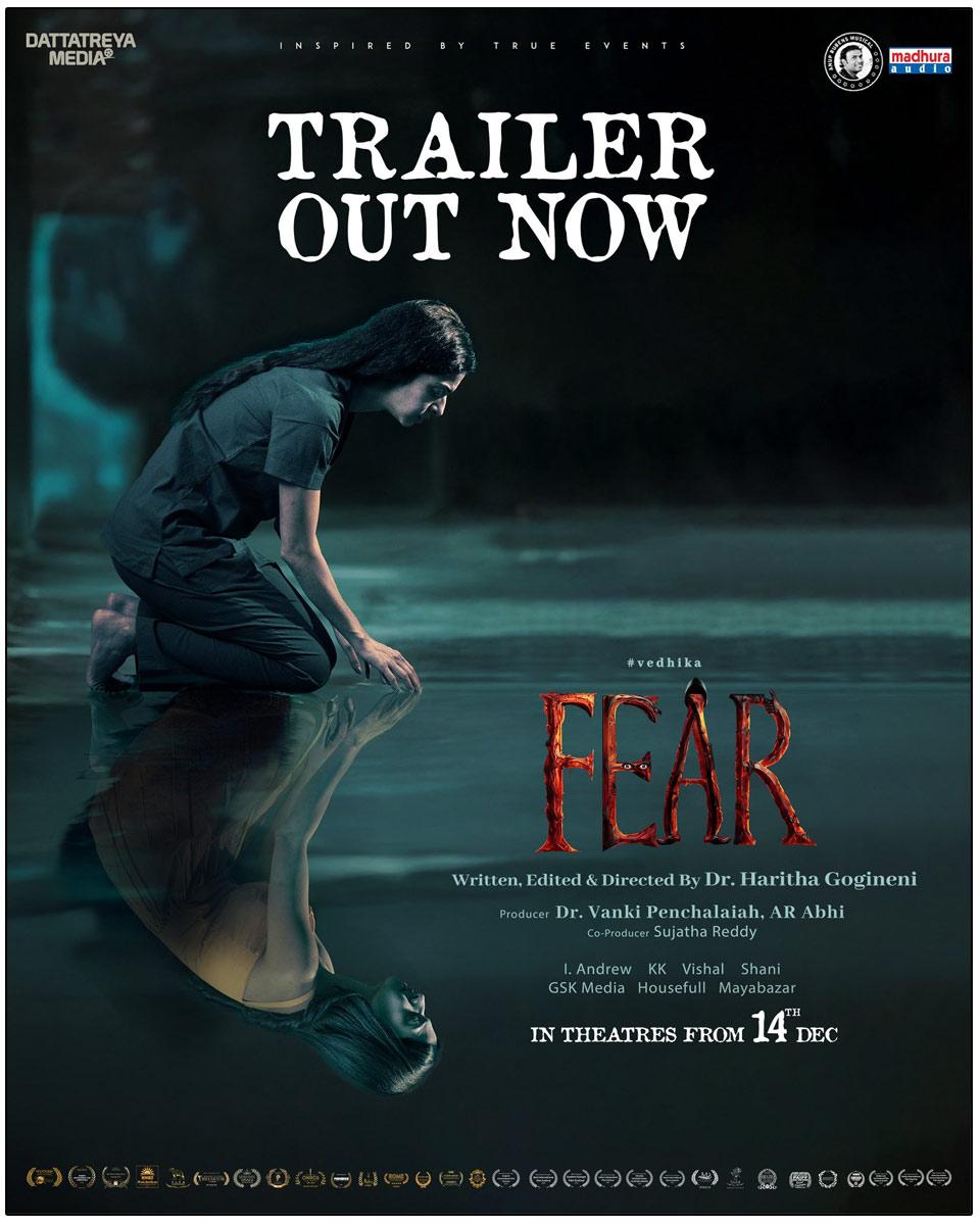 Vedhika Suspense Thriller Fear Trailer Review